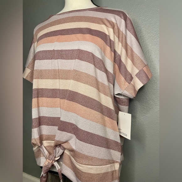 Sparkly Striped Sweater - Picture 4 of 6